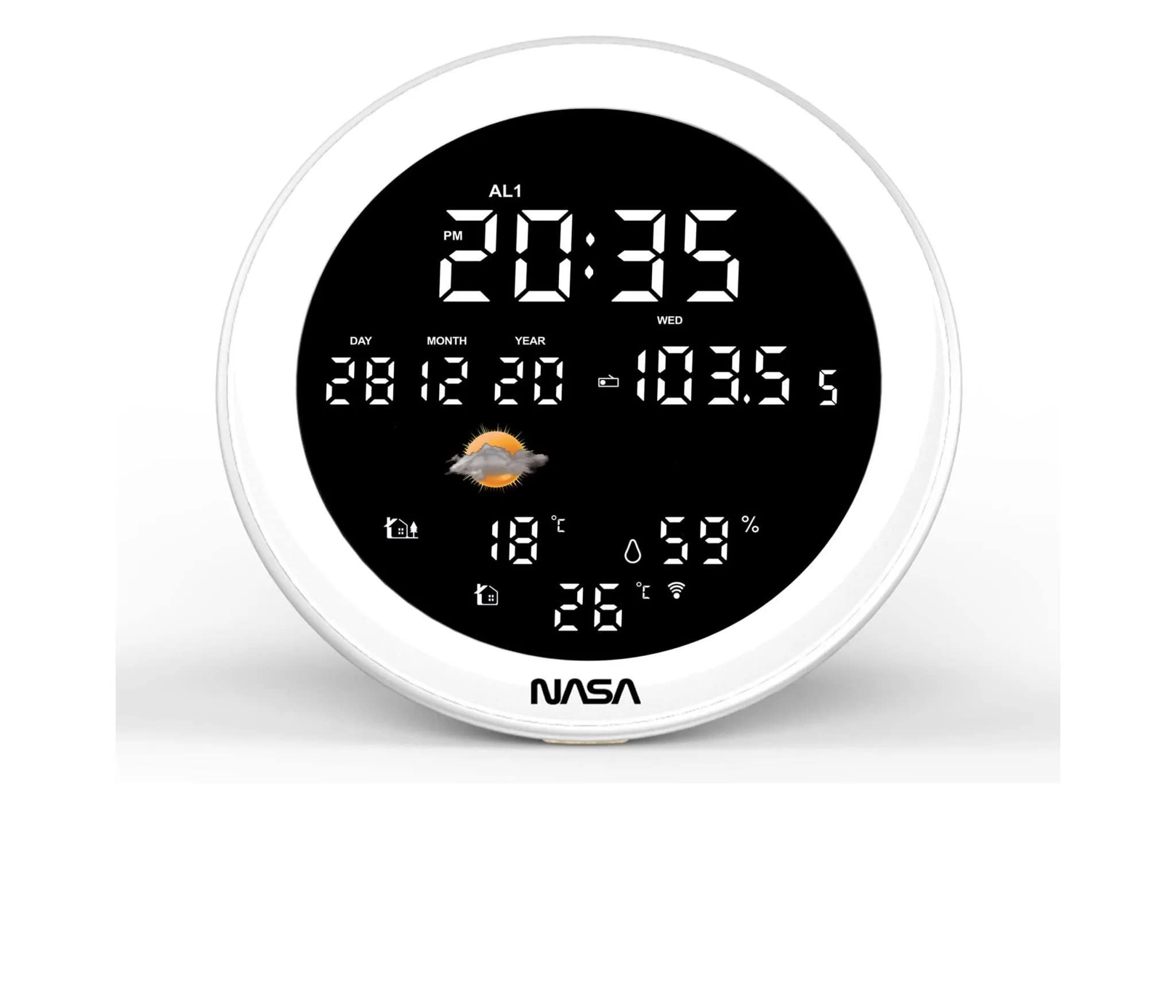 NASA Station météo avec enceinte Bluetooth - WSP1700