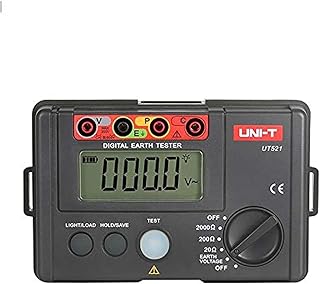 UT521 series can perform precise 3-wire and simple 2-wire earth resistance measurement for power and electrical systems, lightning protection equipment, and ground system of all electrical equipment