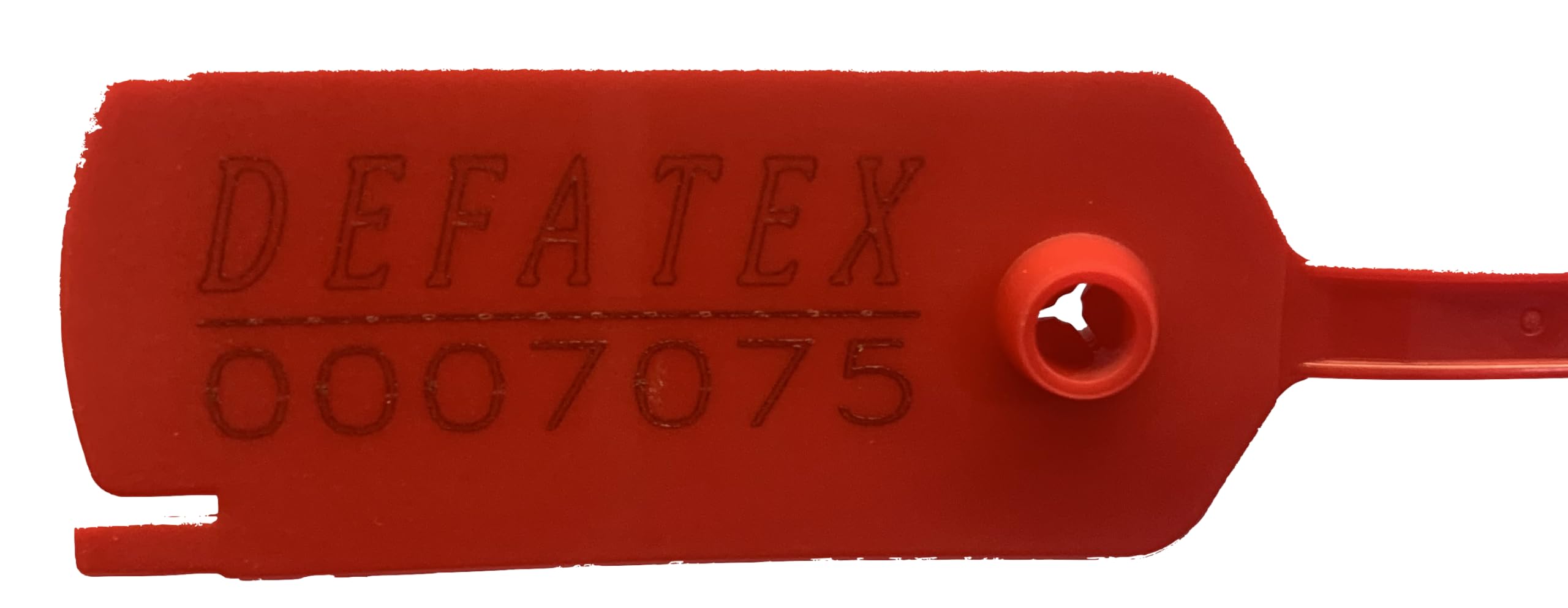 100 Sigilli di sicurezza in plastica. Economico, regolabile con un'applicazione veloce e sicura. Lungh. 20 cm. Numerazione progressiva. Applicazioni: logistica, trasporti, imballaggio, etc.