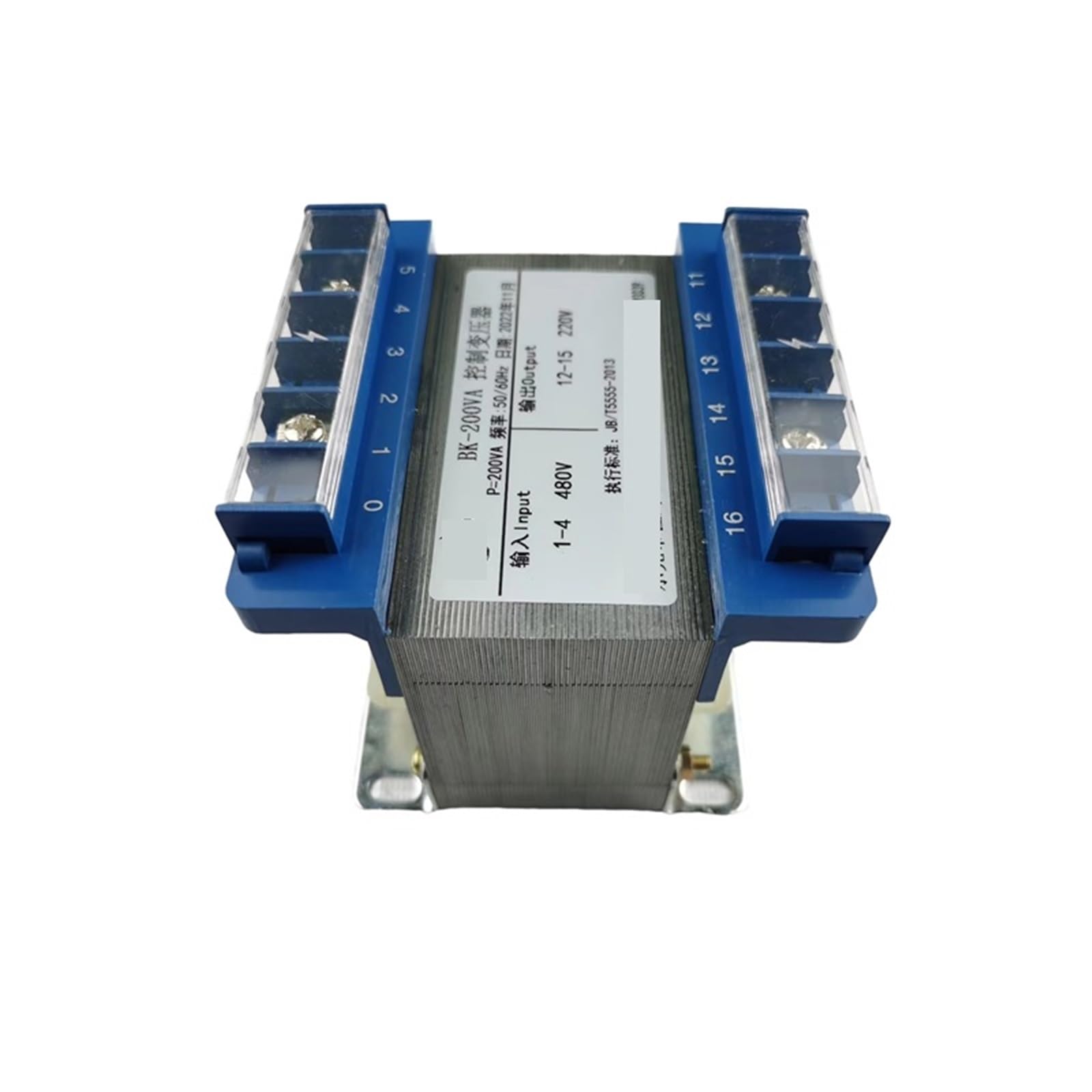 Transformer 480V To 220V 200W Single-Phase Control Transformer - BK-200VA Isolation Transformer