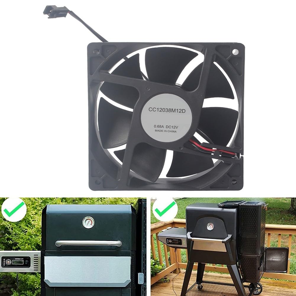 ZYWUOY Abanicos de barbacoa, ventilador para parrilla digital Gravity Series 560/800/1050 XL