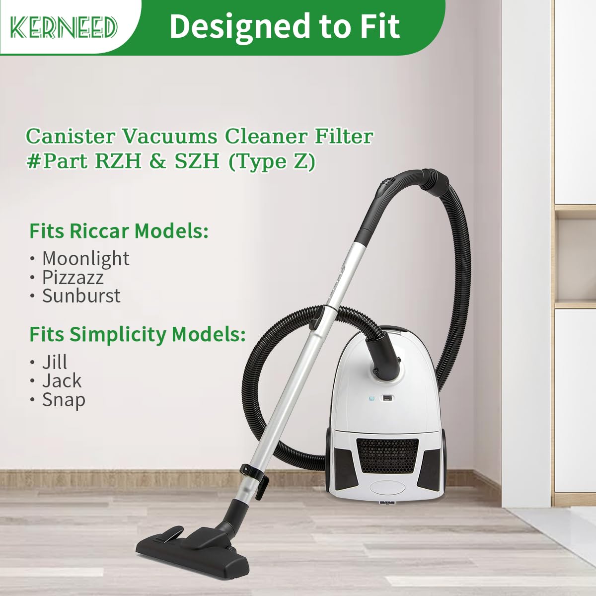 Amazon.com - 8 Pack Type Z HEPA Vacuum Bags for Riccar Moonlight