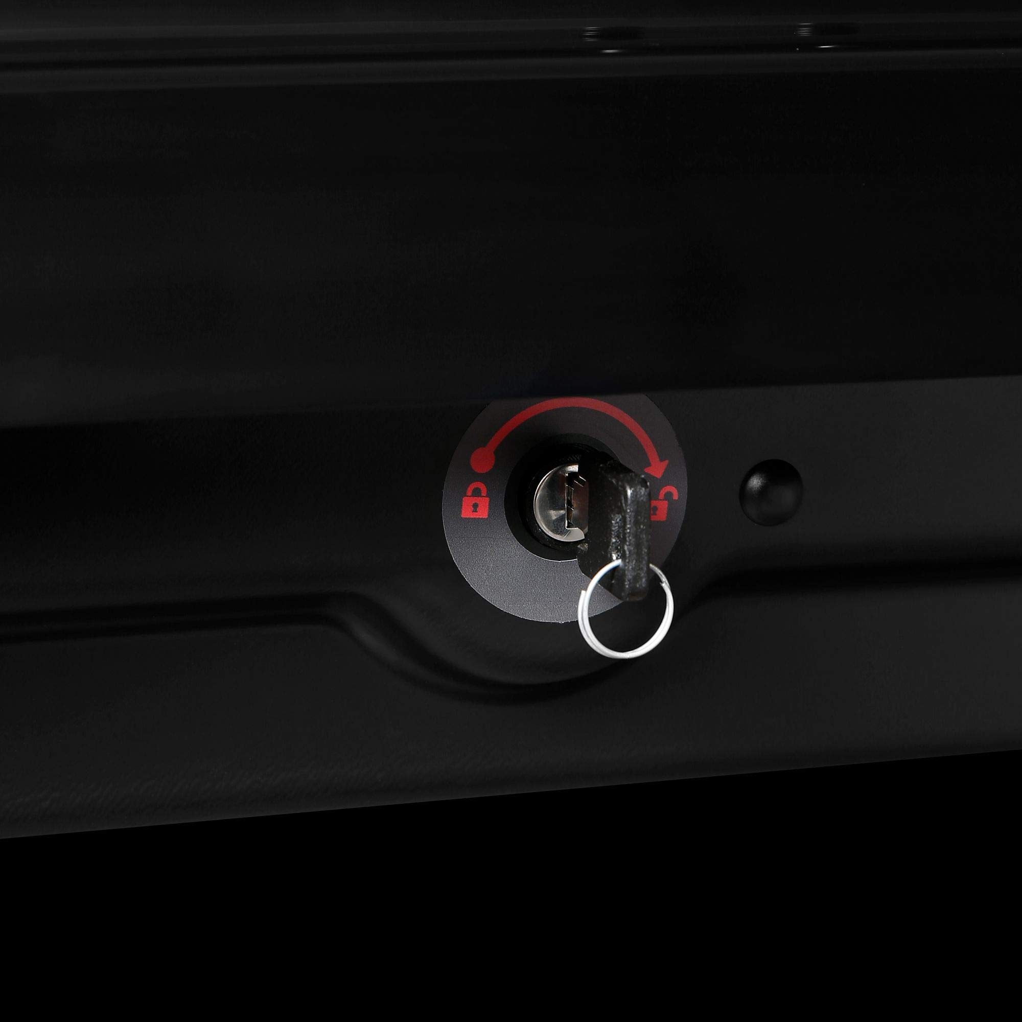Modula EVO 470L - Box da tetto auto con doppia apertura laterale, colore: Nero lucido