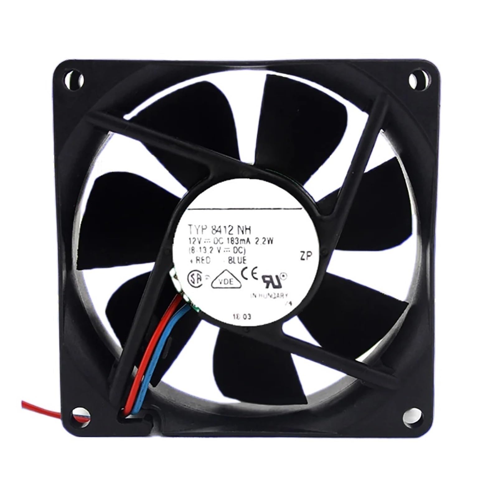 OKEWGHFL 8412NH 12VDC 2.2W COOLING FAN 8025 80 * 80 * 25MM