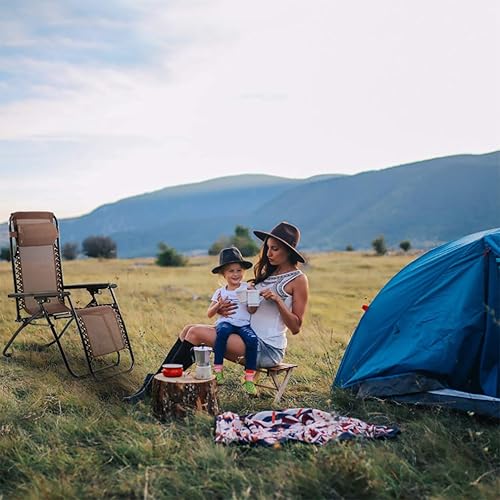 Miniatura 7 de Silla Zero Gravity, plegable al aire libre, ajustable, para salón, silla reclinable, con soporte para tazas y almohadas para patio, piscina, playa,