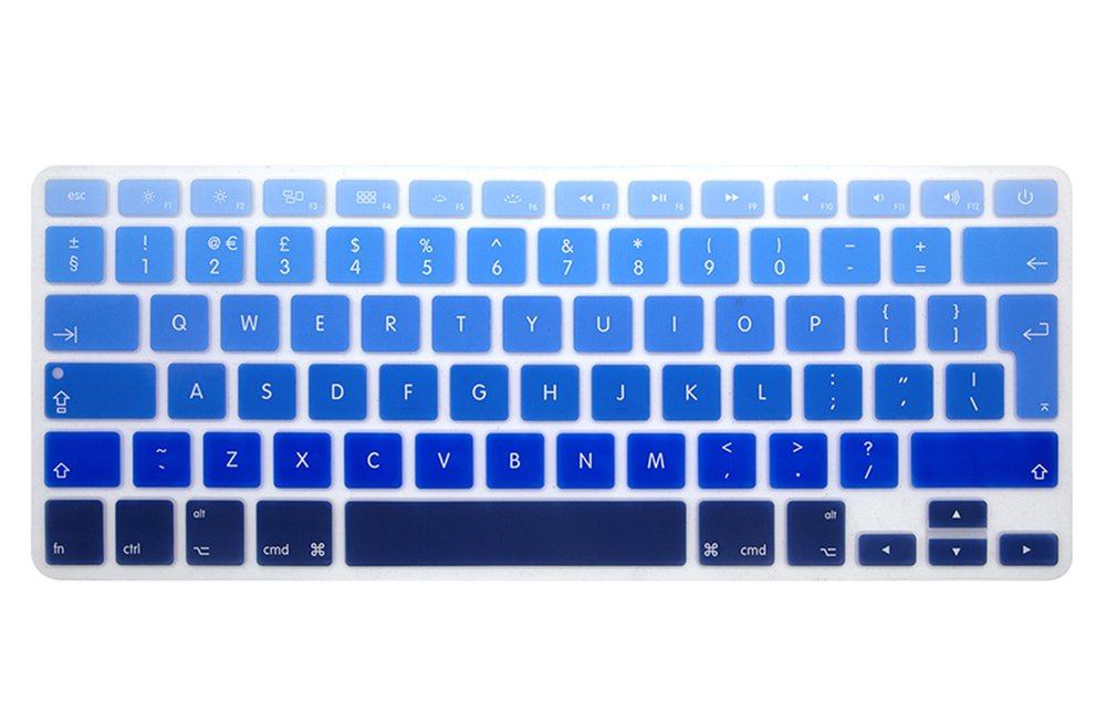 Se7enline Compatible with Macbook Keyboard Cover Skin for Mac Neo & Air 13/15 & Pro 14/16 inch (M5 M4 M3 M2 M1 A18 Pro) 2026/2025/2024/2023/2022/2021 Silicone Waterproof Dustproof EU Layout,Black — view 115