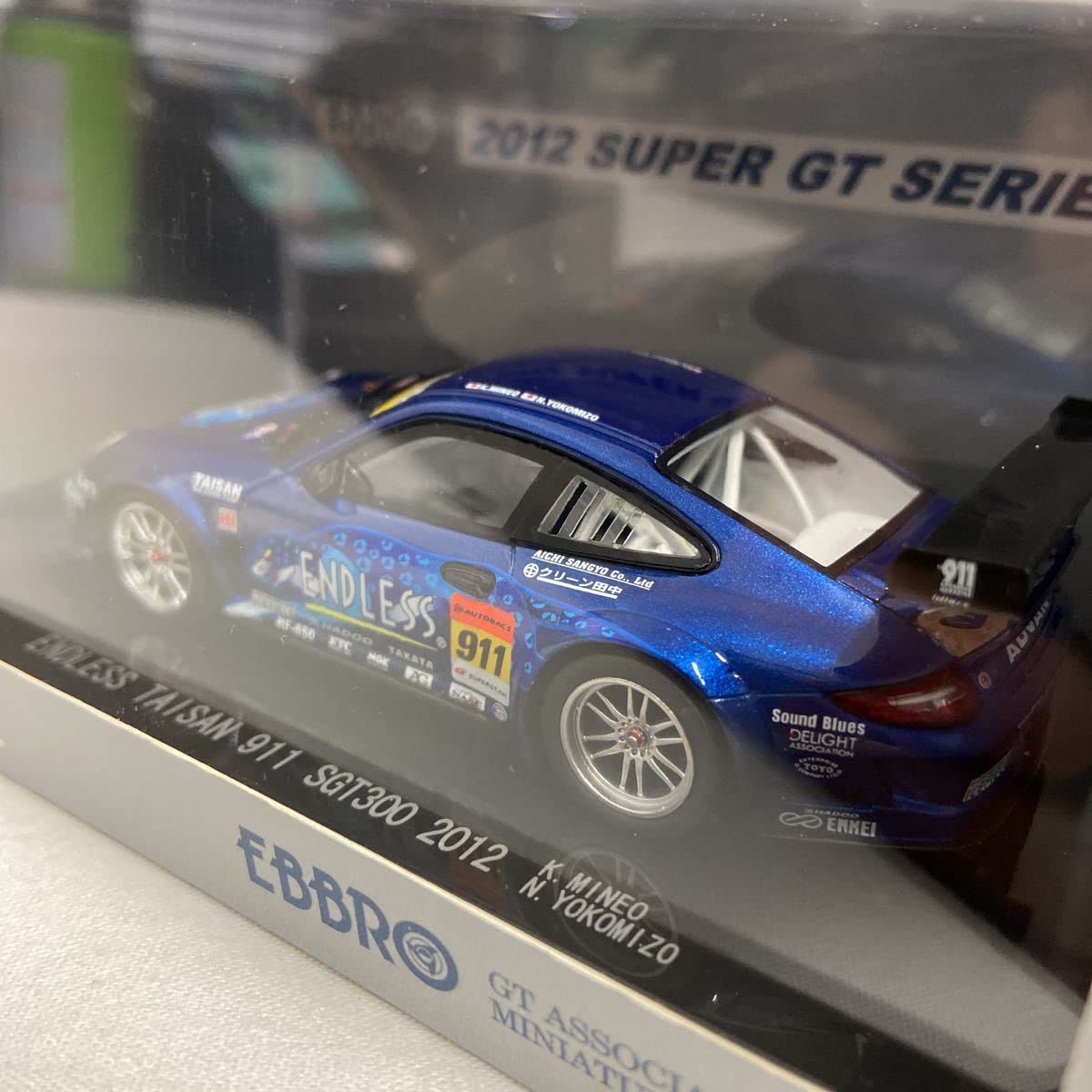 Amazon | EBBRO 1/43 ENDLESS TAISAN Porsche 911 SUPER GT300 2012年
