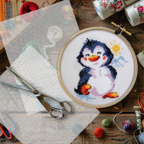 Image of 20 Pcs 7 Count Plastic Canvas Sheets 10.4 x 13.6 Inch Clear Plastic Mesh Canvas Sheets Cross Stitch Canva Eye Mesh for Embroidery, Acrylic Yarn Crafting, Knit Crochet Projects, Therian Mask