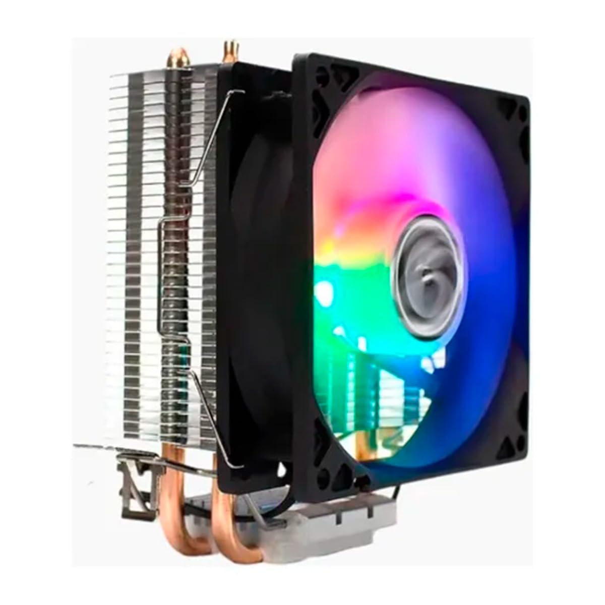 BRAZIL PC - Air Cooler BrazilPC CLSA90R 2 Heatpipe LED 1900RPM Intel/AMD