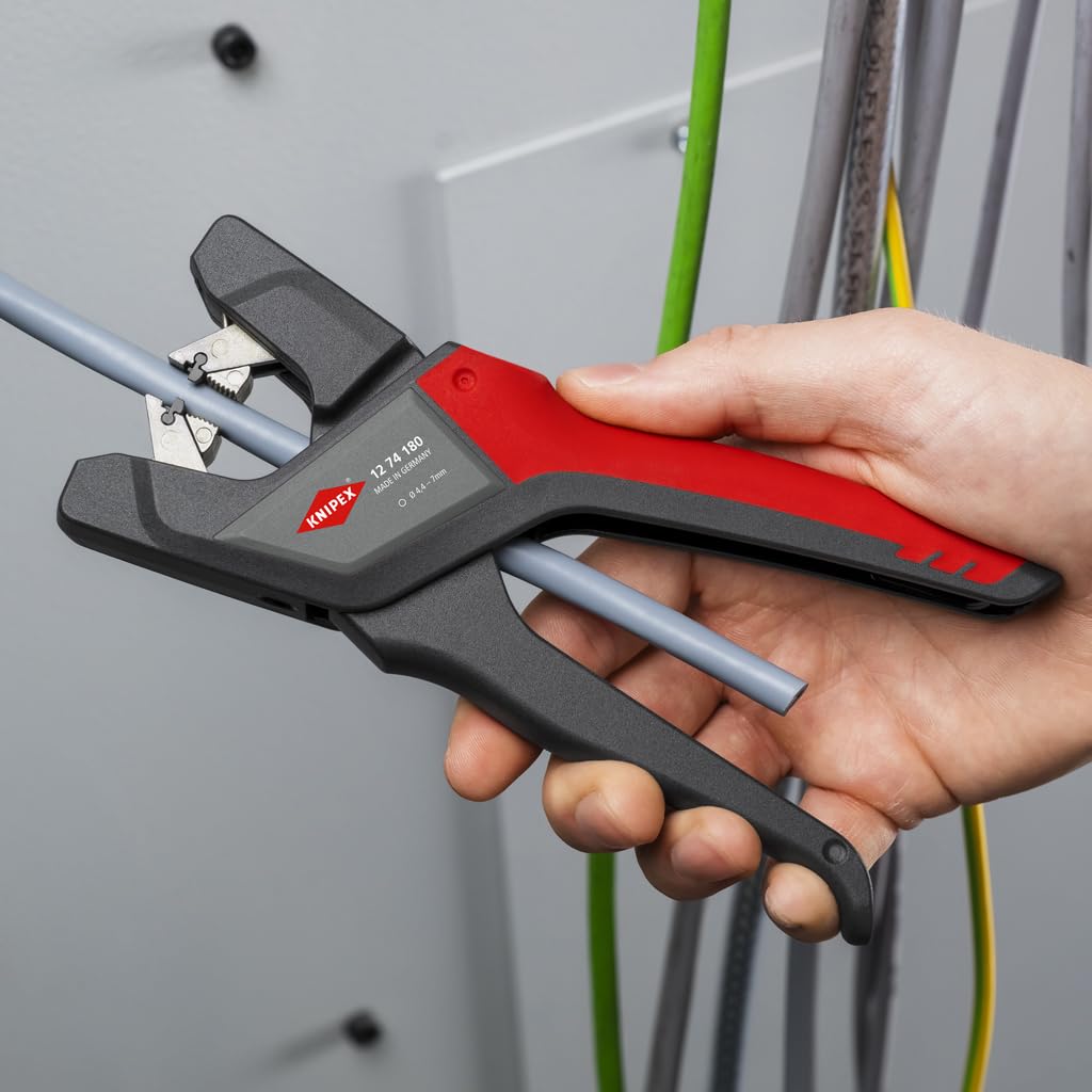 KNIPEX Pelacables autoajustable 175 mm, 12 74 180