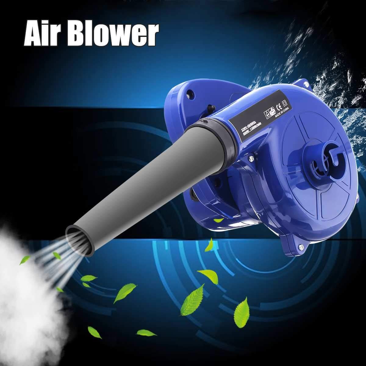 Soffiatore 600W Elettrico Air Blower palmare Foglia Ventola di aspirazione del Computer aspirapolvere Succhia Polvere Colpo di rimozione Home Auto Air Blower Dust
