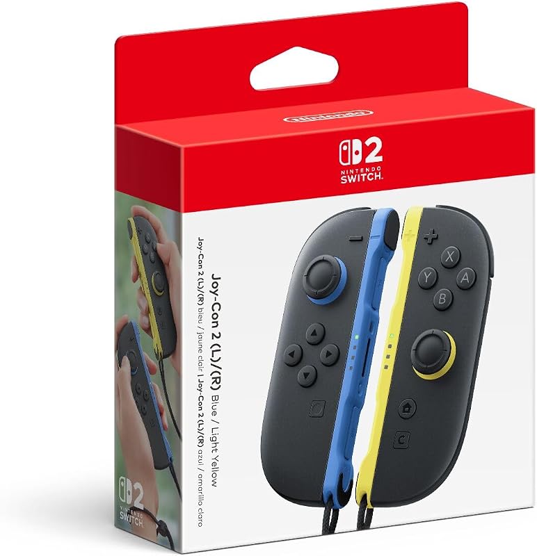 Joy-Con™ 2 (L)/(R) Azul/Amarillo claro