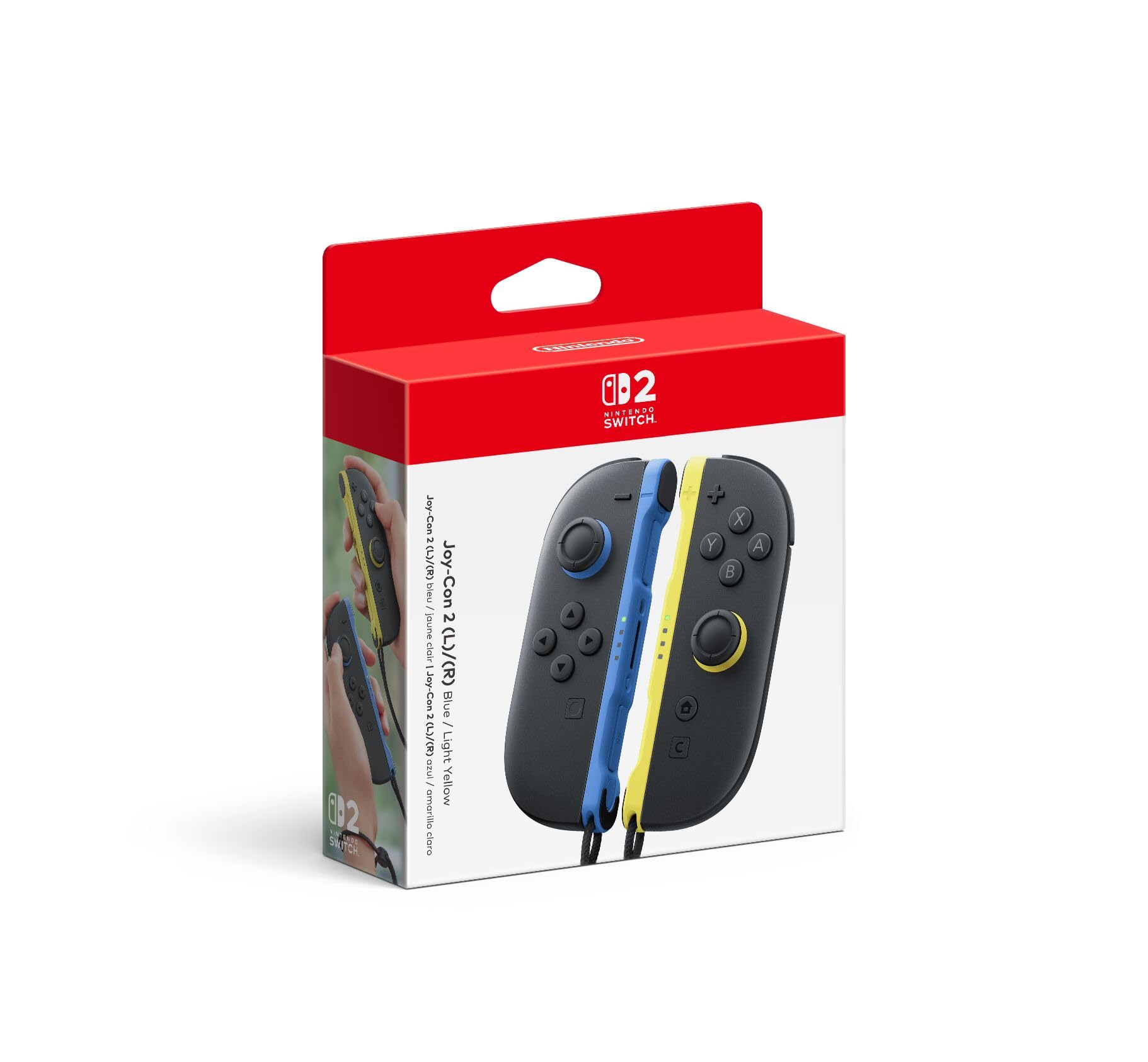 Amazon.com: Joy-Con™ 2 (L)/(R) Blue/Light Yellow : Everything Else