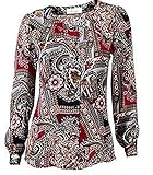  Linea Tesini Bluse Druckbluse Bunt Gr. 34