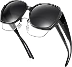URUMQI Lunettes de soleil polarisés pour hommes, lunettes de soleil à la mode avec UV400 Protection