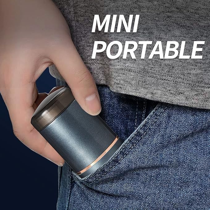 Image of Mini Electric Shaver Trimmer electric shaver trimmer Rechargeable for Unisex Pocket Size Razor Wet and Dry Beard Shaving Machine protable USB Multipurpose Easy One Button Use