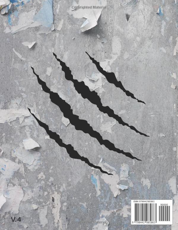 Miniatura 2 de Sketchbook Dinosaur Sketch Book, T-Rex Reptile Sketchpad, Dino Claw Beast, 120 Pages of 8.5"x11" Blank Paper, Sketch Pad For - Sketching, Drawing