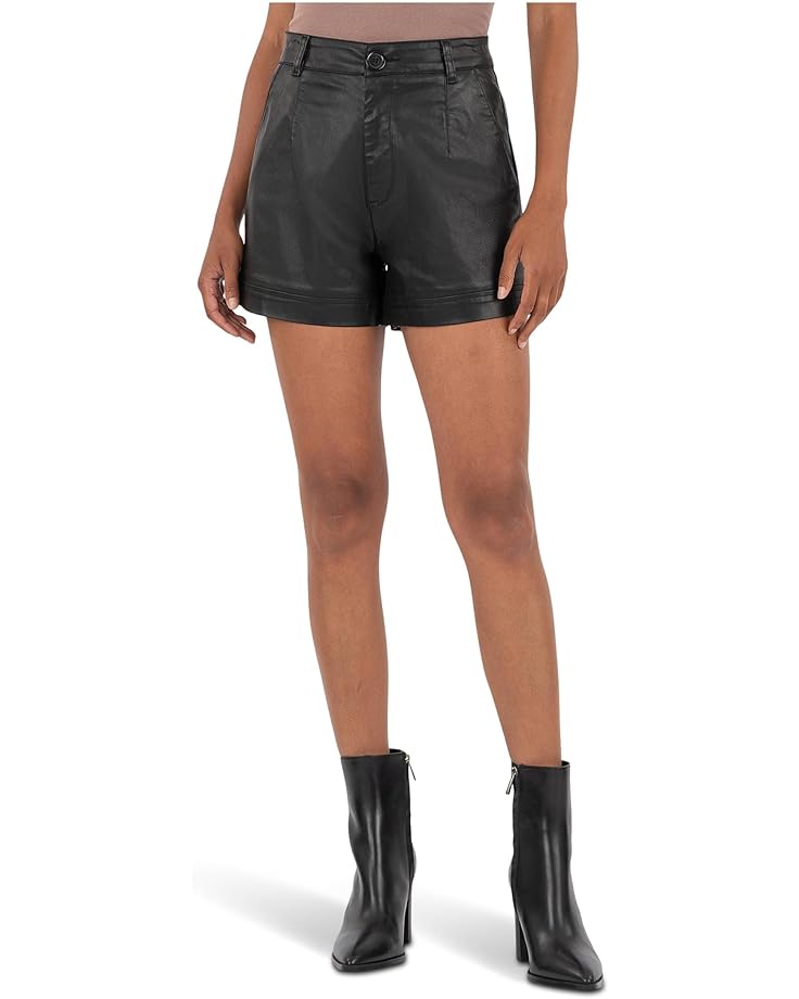 KUT from the Kloth Miranda-Shorts in Black - Main View