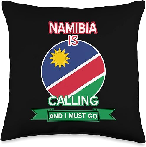 Namibia Is Calling And I Must Go - Proud Nama Throw Pillow
