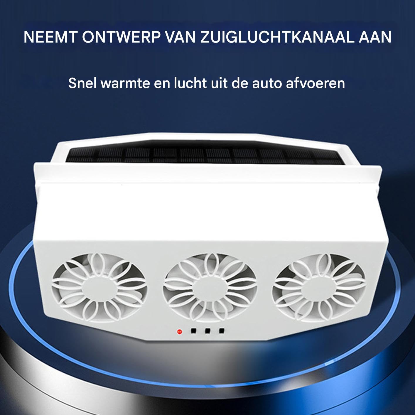 Ventilatore a energia solare Unità di ventilazione estrattori calore Apertura radiatore automatica pannello energetico auto RV