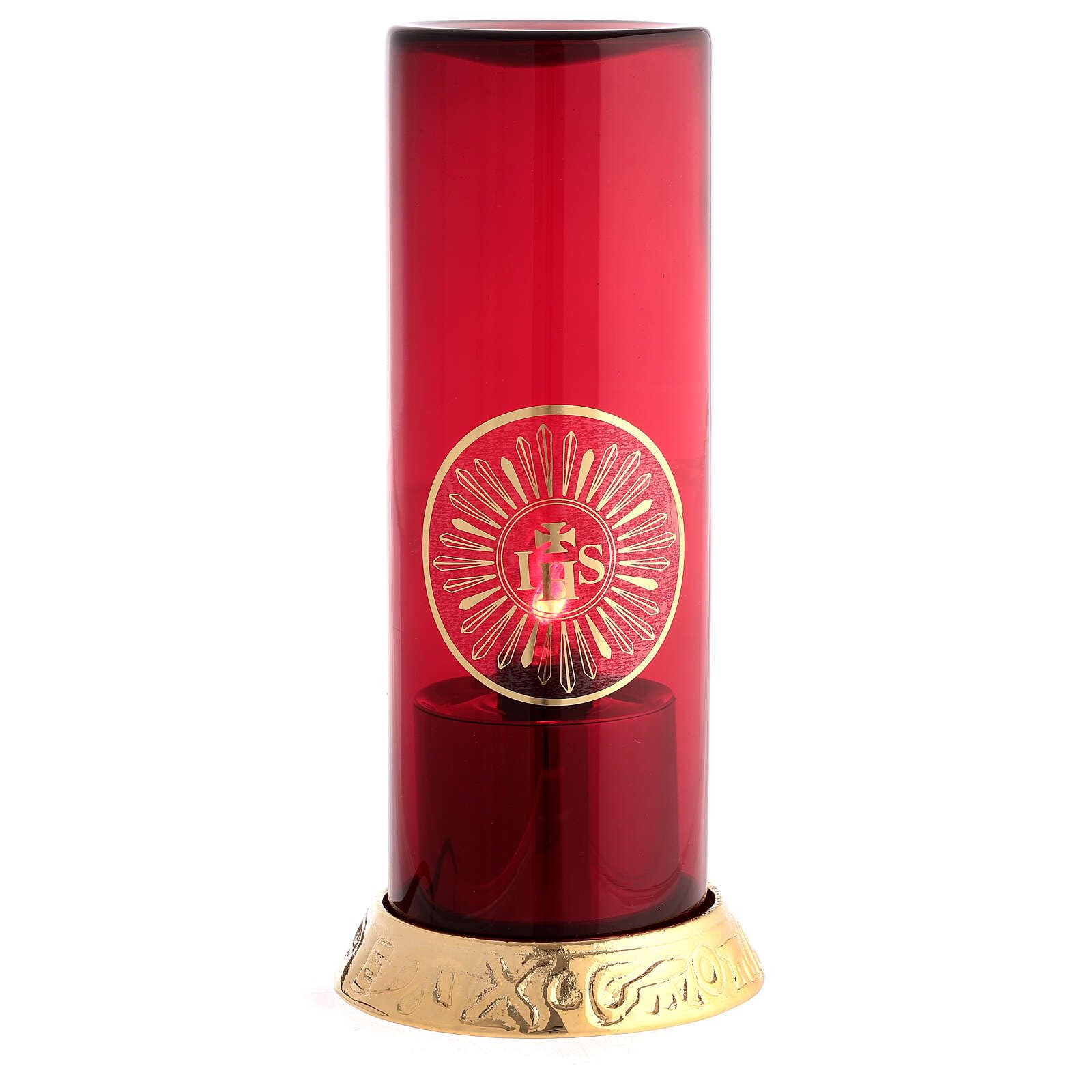 Holyart Lampade per il Santissimo: Lampada per Santissimo elettrica ottone dorato