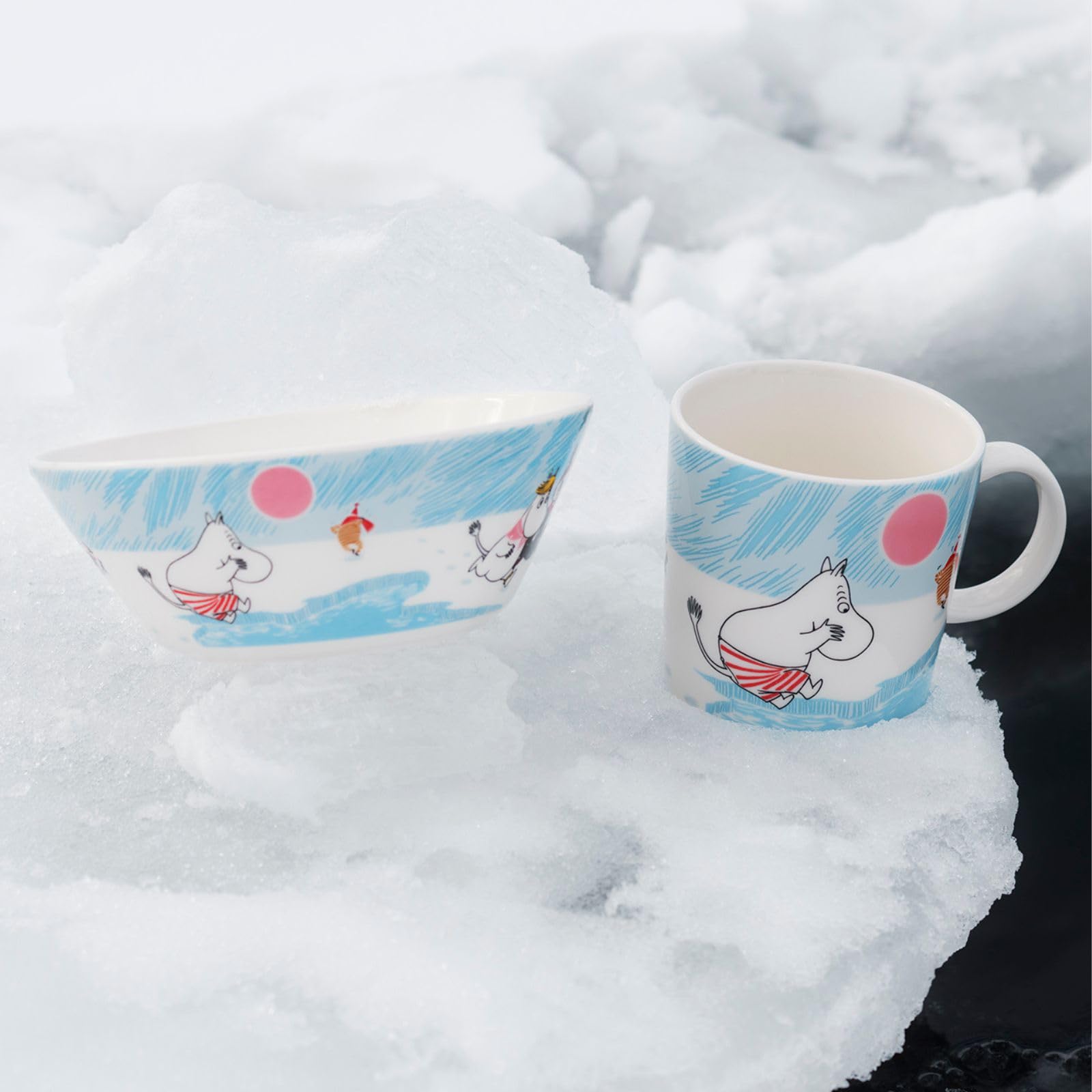 Moomin Becher 0,3 l Eisschwimmen