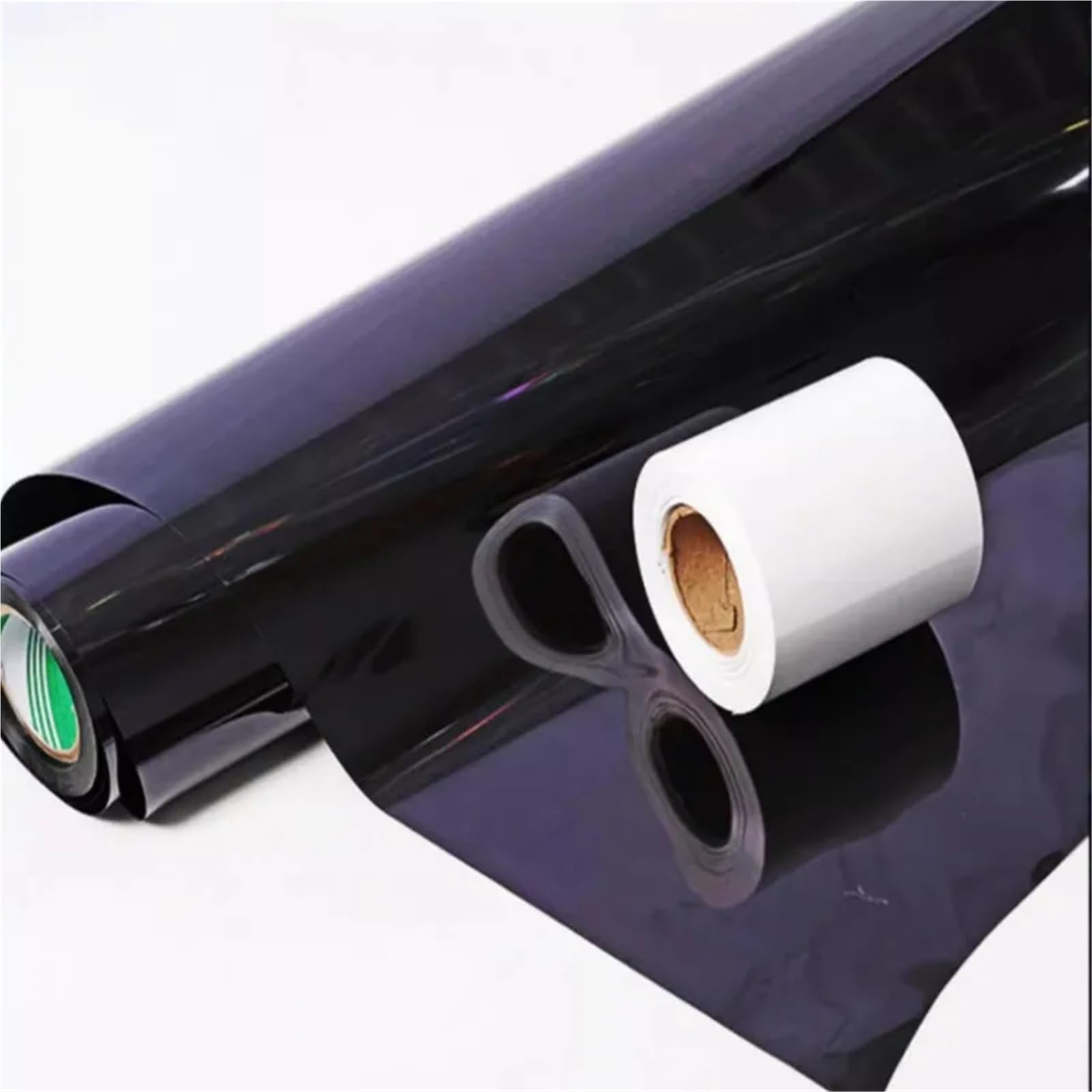 Hochzeitsteppich Spiegel Teppich Kunststoff Gang Läufer Hochzeit Party Tanzfläche Zubehör(Black,100M,1M)