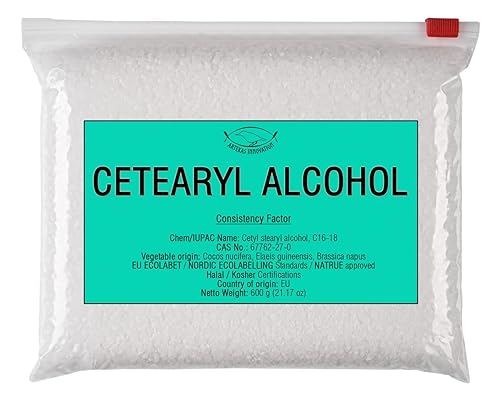 Miniatura 8 de Artekas Innovation Gránulos de alcohol cetearílico - 3.53 oz - Emoliente - Control de viscosidad - Emulsionante - Surfactantelimpieza -