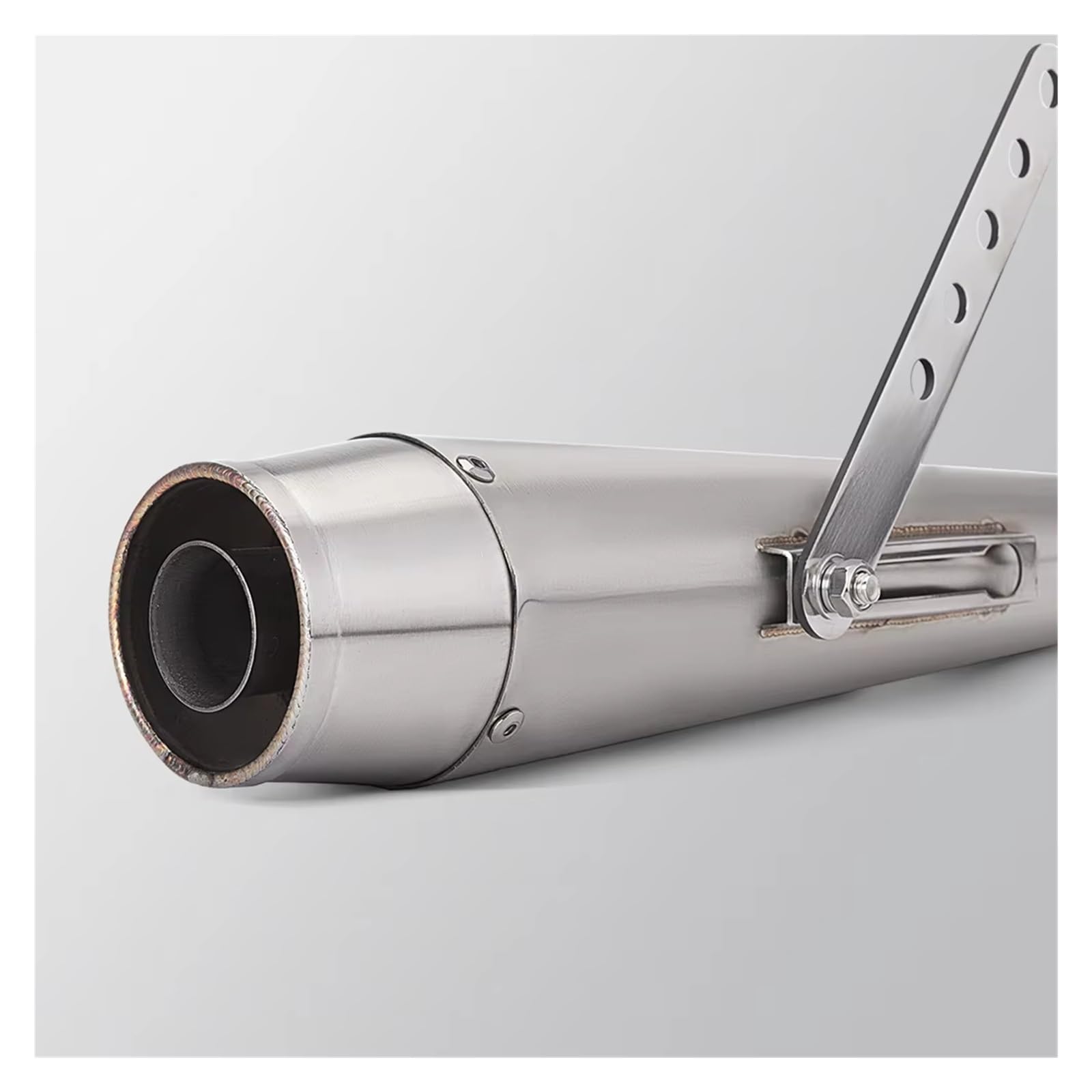 Tubo Di Scarico Per Moto Per 125CC 38 MM 40MM 42MM 45MM Silenziatore Per Tubo Di Scarico Per Moto Retrò Scarico Completo Del Silenziatore(Type A)