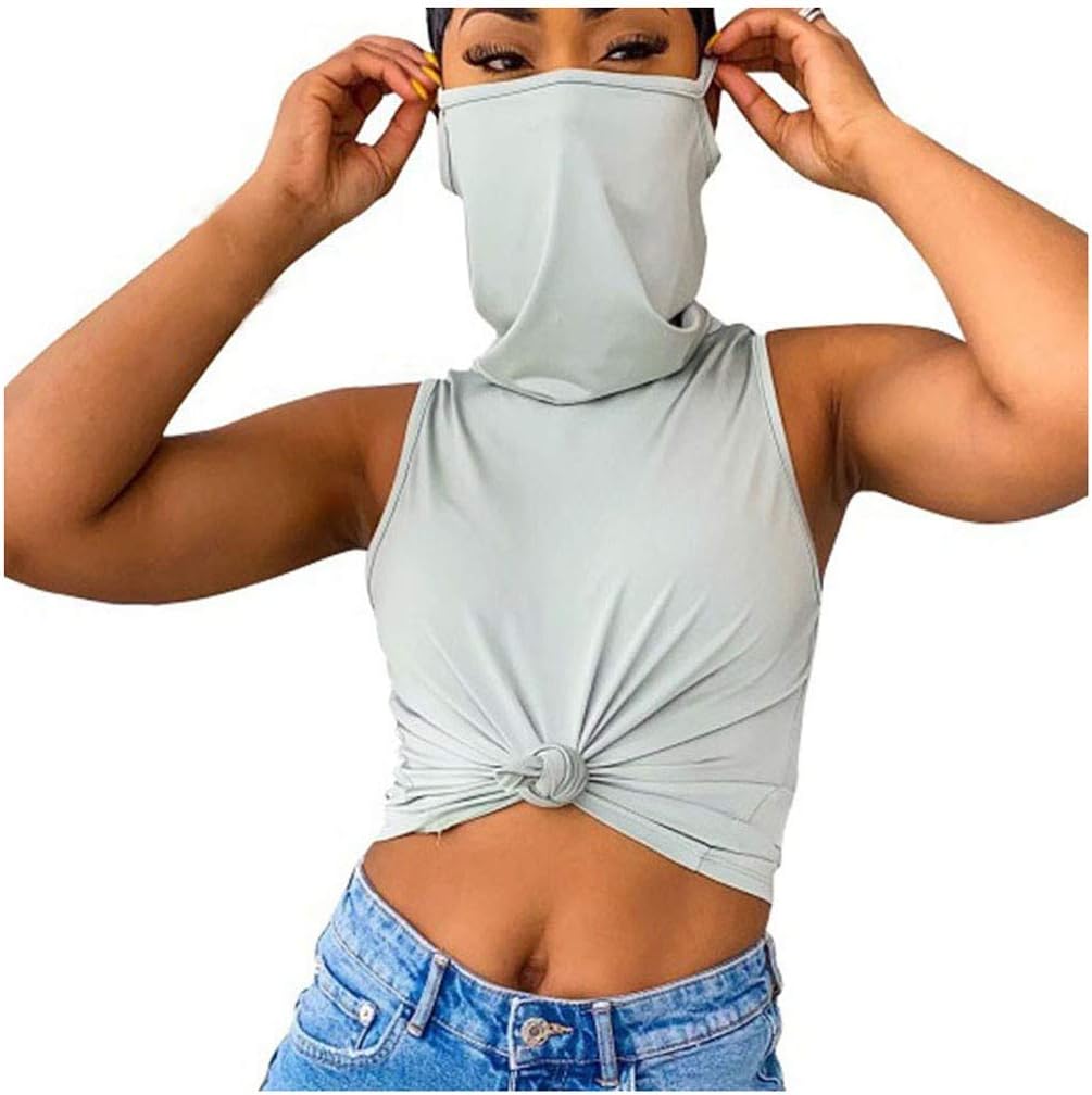 high neck tank top amazon