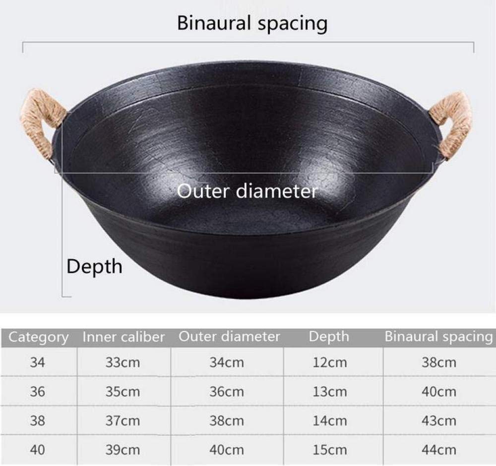 黒いノンスティック鉄製フライパン 木製ハンドル 蓋付き 黒いノンスティック鉄製フライパン 木製ハンドル 蓋付き