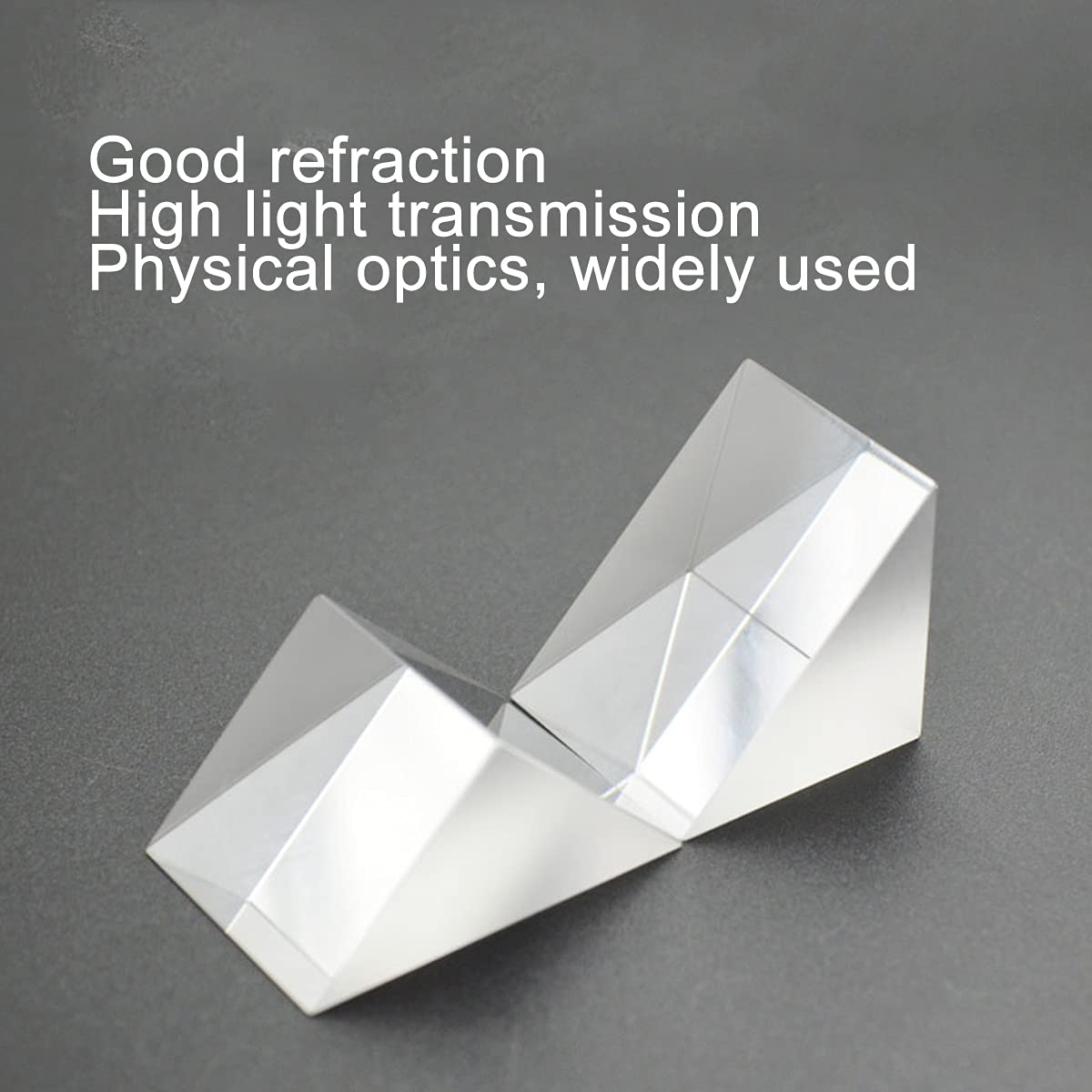 Prisma Ottico Triangolare A Angolo Retto In Vetro Ottico - Foto 12