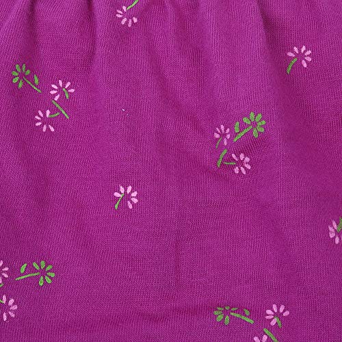 Image of BLAZON Toddlers /Kids /Baby Girls Junior Panty | 100% Super Combed Cotton Knits Hosiery | Floral Print | Combo Pack of 6 | Dark Base | Sizes: 45cm, 50cm, 55cm, 60cm, 65cm, 70cm, 75cm