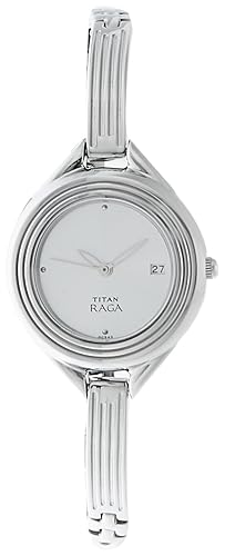 Raga Analog Silver Dial Women's Watch -NK2513SM01