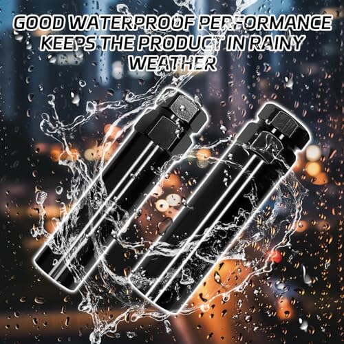Image of 7 Spline Lug Nut Socket Spline Lug Nut Key, Wheel Lock Key Fuel Rim Nuts Lock Removal for 7Spline Wheel Nuts and 21mm 13 /16 Inch & 22mm 7 /8 Inch Hex Wrench Tuner Lugnuts Tool