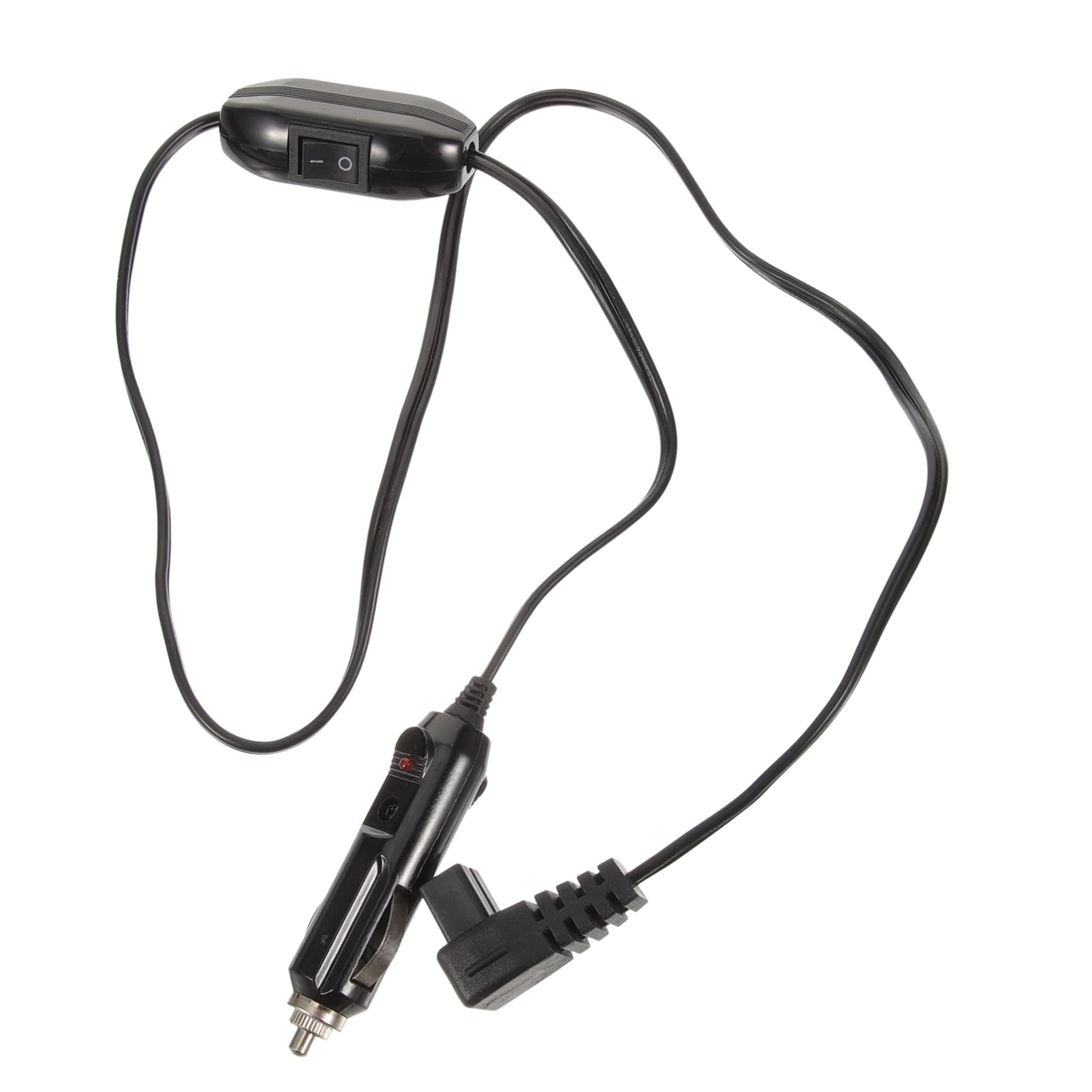 GLEAVI 1 Car Fridge Power Cable with Switch Fridge Cord for Portable Refrigerators Durable Materials Easy to Connect and Use