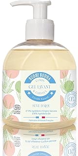 3-in-1 Natural Kids Body Wash, Shampoo, Hand Wash By Budhi Budha- ECOCERT Natural Body Wash - Kids Body Wash, Women's Shower Gel - Kids Shampoo, Kids Bubble Bath, Liquid Hand Soap, Made in France