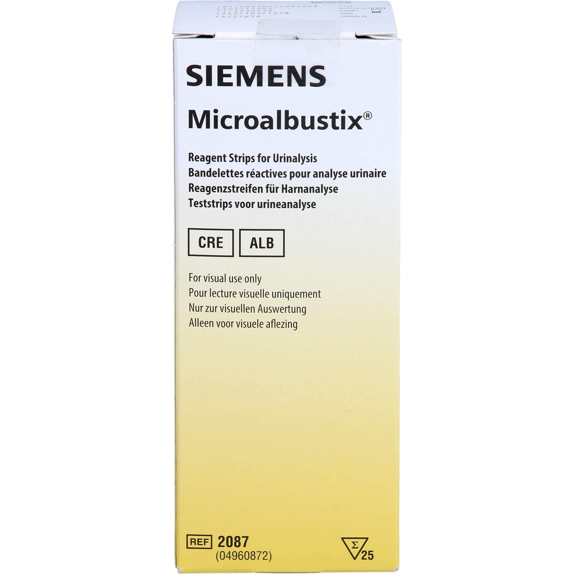 MICROALBUSTIX Harnteststreif 25 St