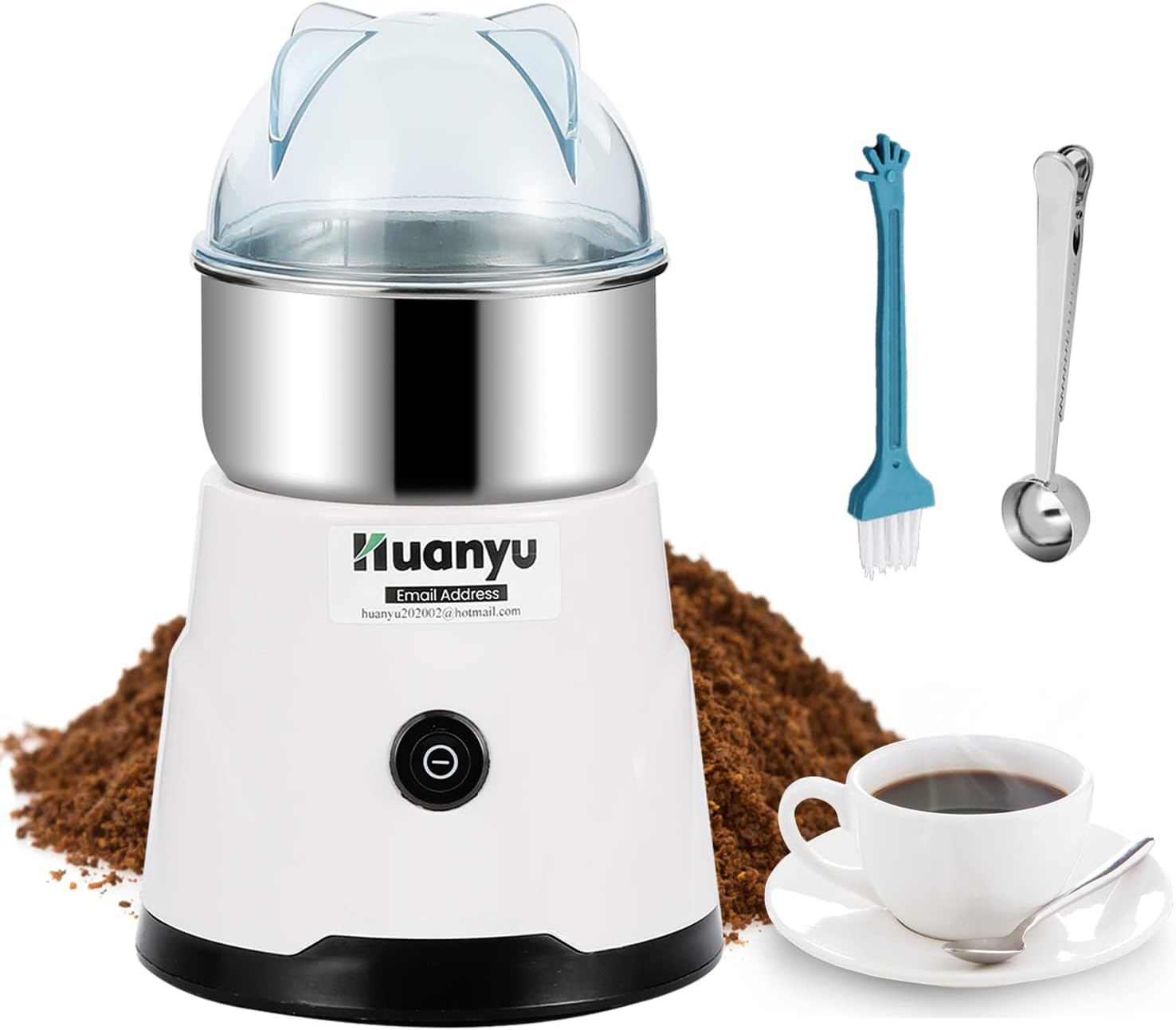 Huanyu Spice Grinder Electric Coffee Grinder Multipurpose Electric
