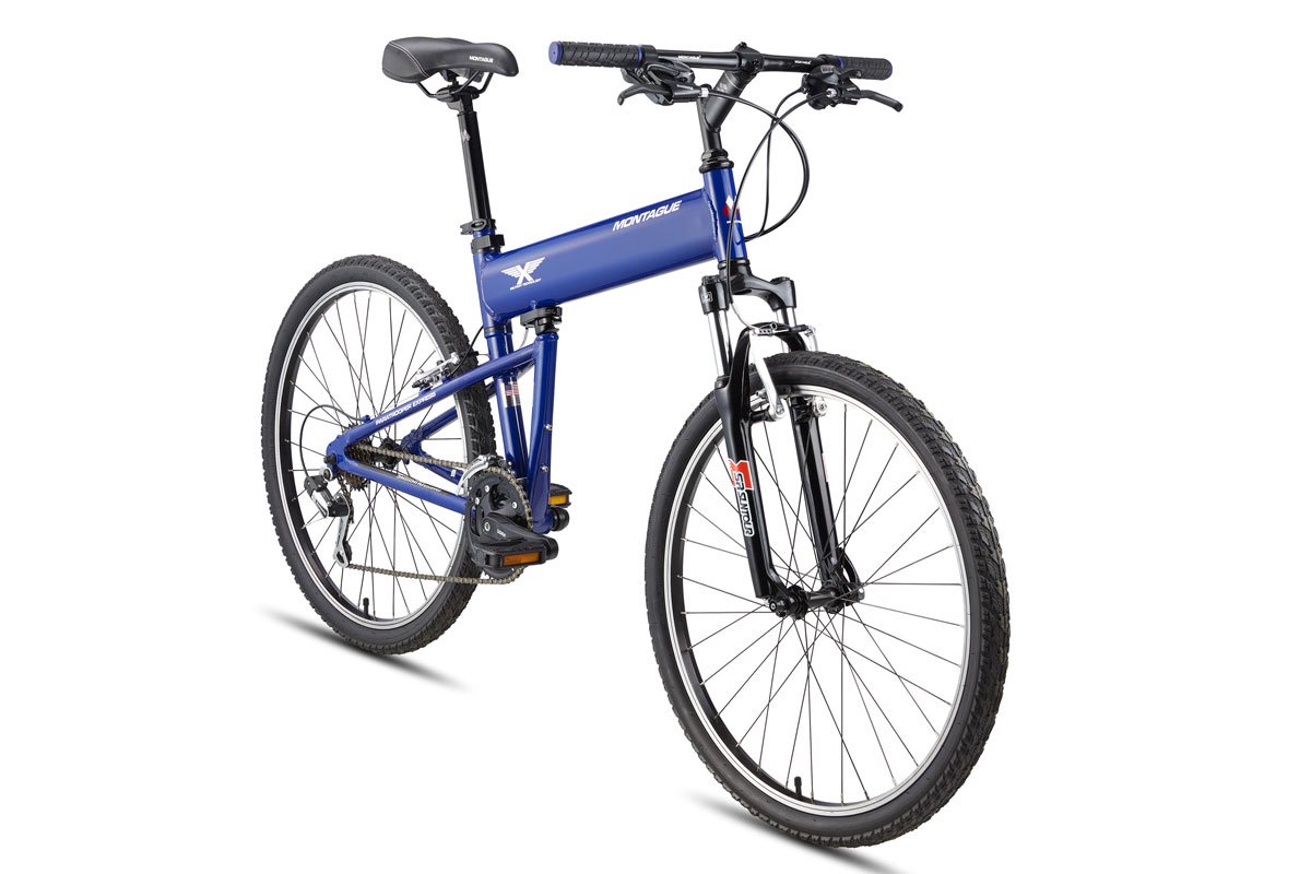 Montague Vélo Pliant Paratrooper Express 18" Bleu