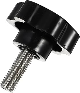 DOITOOL Clamping Screw Knob Screws Parts for Stainless Steel Screws Patio Swing Parts Umbrella Stand Parts Star Knobs Thread Handle Clamping Knobs Clamping Knob Handle T Track Accessories
