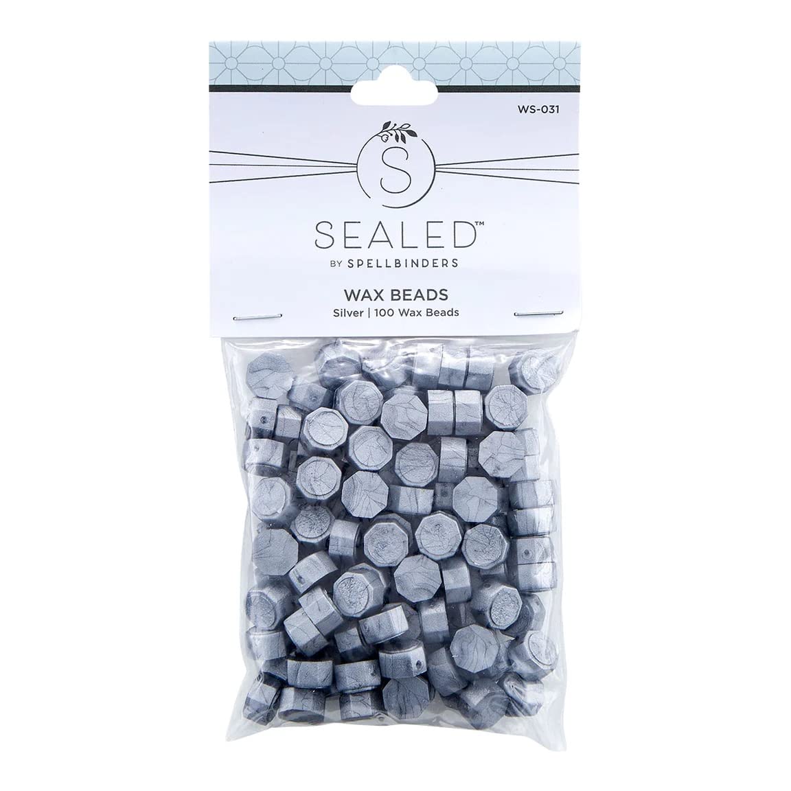 Perles de cire argentées Spellbinders pour cachet de cire de scrapbooking - 2