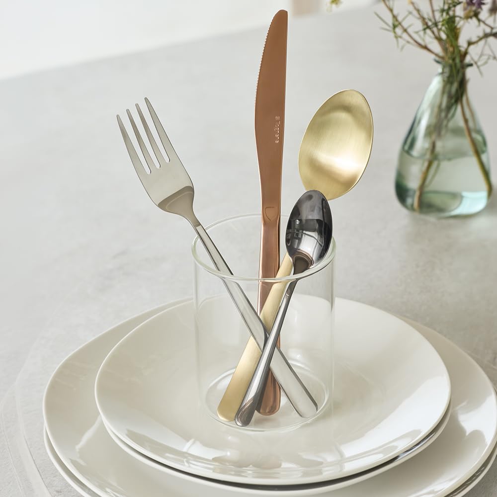 Tognana Element, Servizio 24 posate, acciaio inox 18/0, Champagne