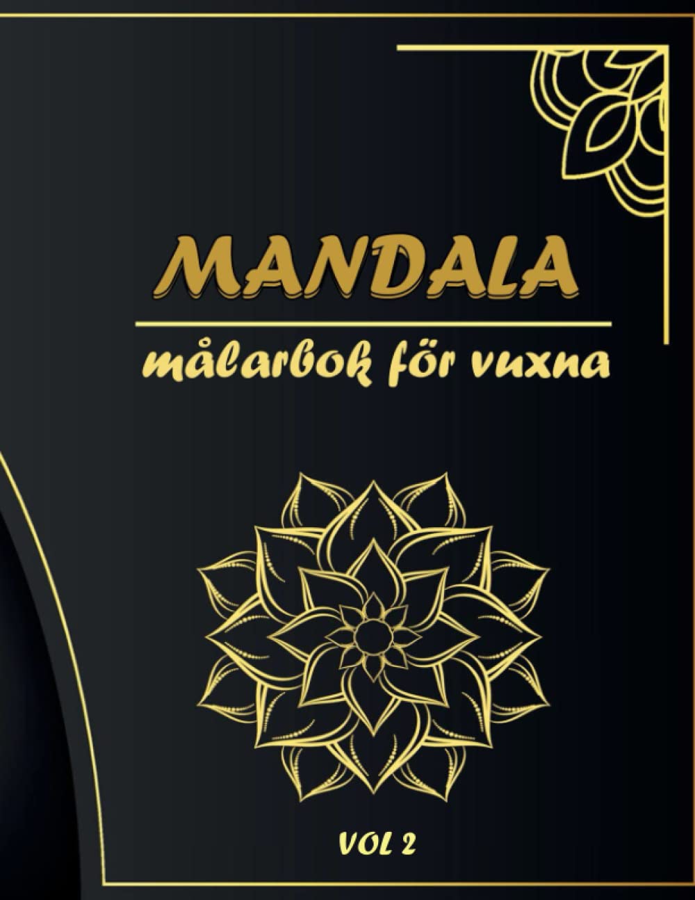 Buy Mandala M??larbok F??r Vuxna Vol 2 Vuxen Anti Stress Coloring Page