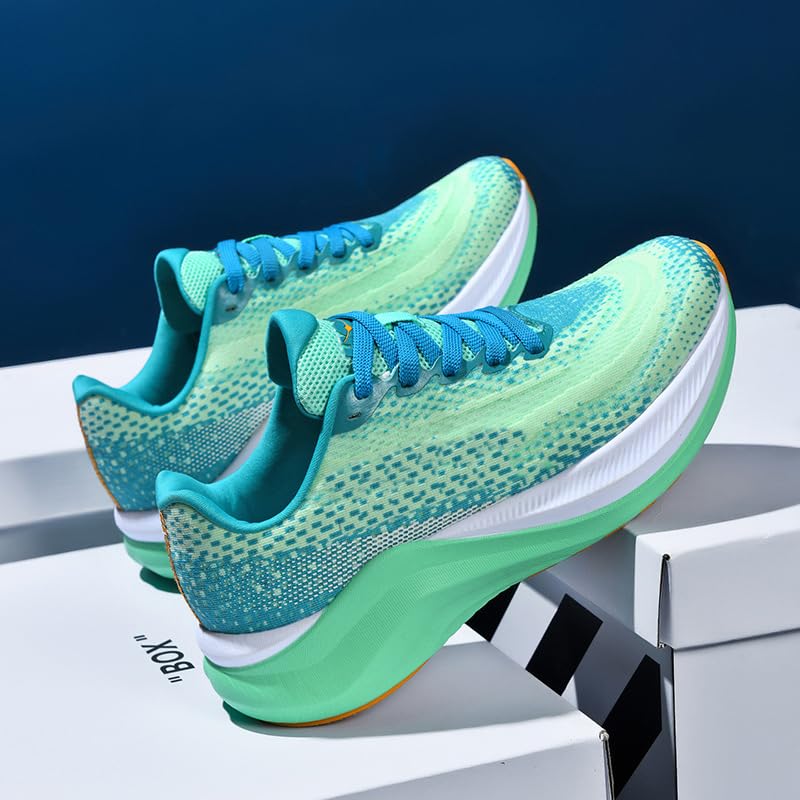 Running Shoes for Men with Arch Support Platform Cushioning Sneaker, Comfortable Walking Jogging Gym Shoes, Men's Road Running Shoes 6