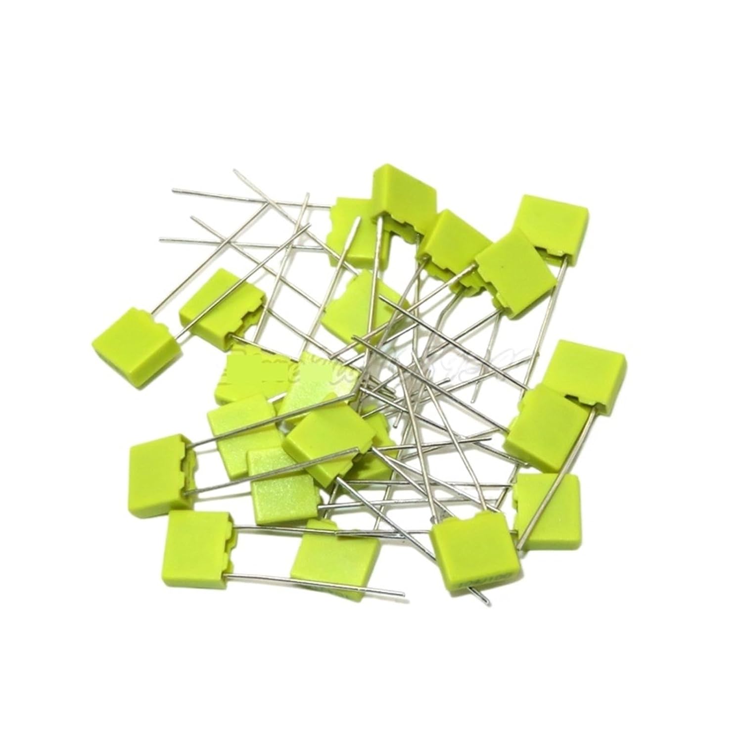 20PCS Correction Capacitor 220NF 224J 100V 5mm Polypropylene Safety Plastic Film Capacitor