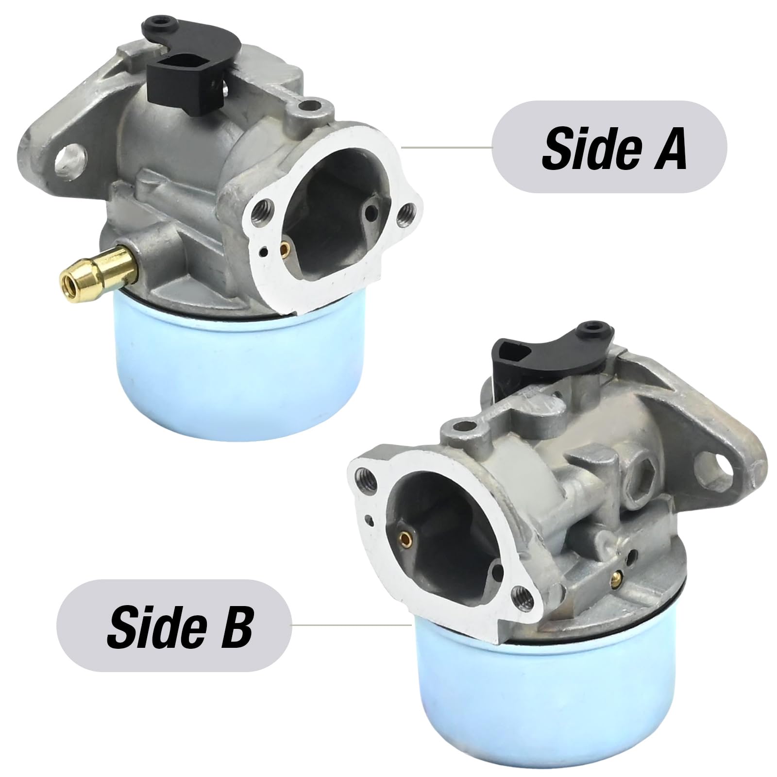 Hoypeyfiy Carburetor Carb Kits with Gasket O-ring Replacement for B&S 14111 497314 497347 497586 498170 498254 498255 498966 698444 799868 Replacement for Craftsman 625 498170 6150 Engine - Image 4