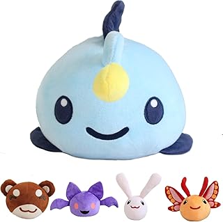 Slime Rancher 2 Plushies,Slime Rancher 2 Plush.Cute Flutter Plushies, Game Cartoon Characters, Animal Stuffed Plush, Ringtail Slime Plush,Cotton Plushies Toy For Game Fans