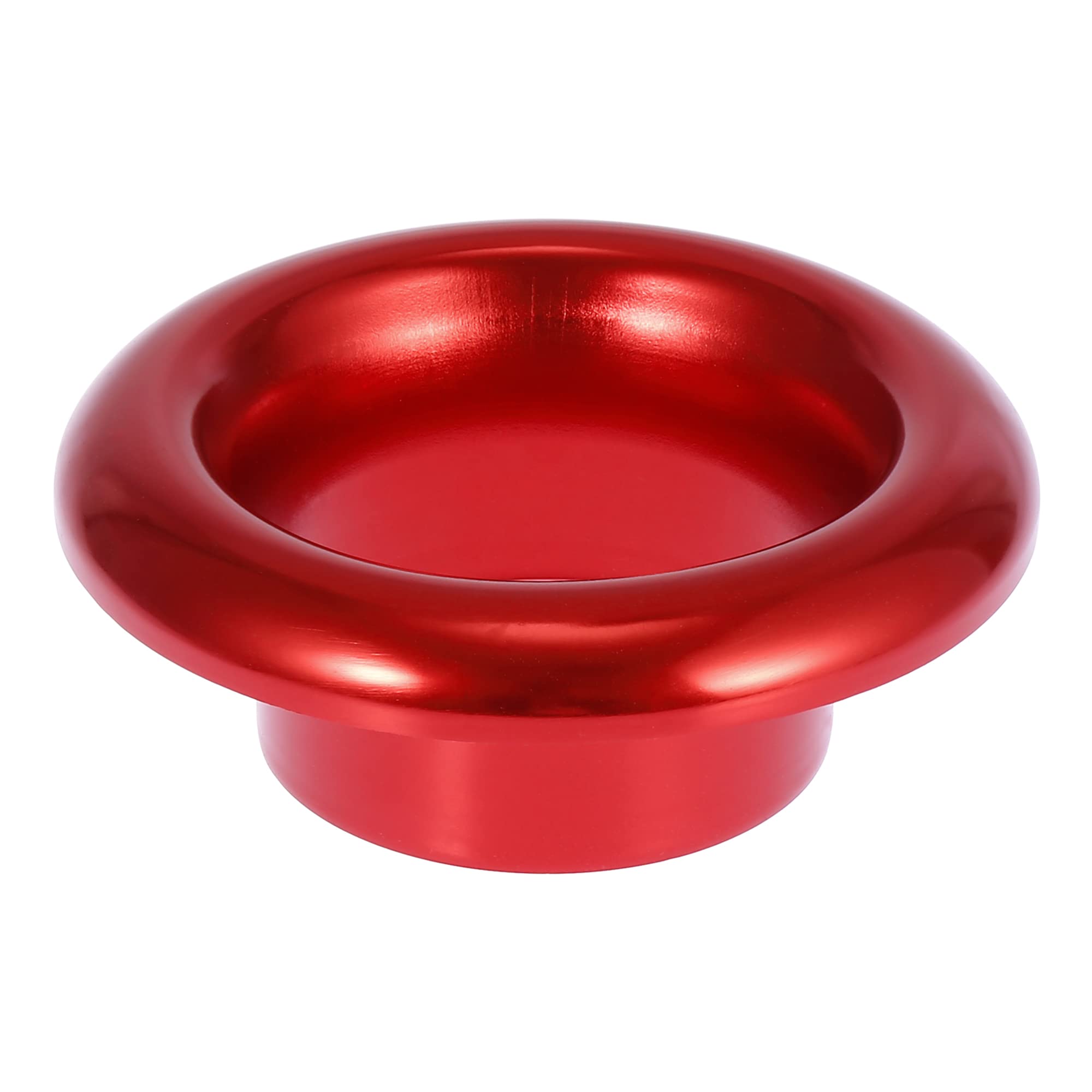 4inch Aluminum Alloy Bellmouth Velocity Stack Adapter Car Modified Turbo Air Intake Horn Air Inlet Decorative Cover Red
