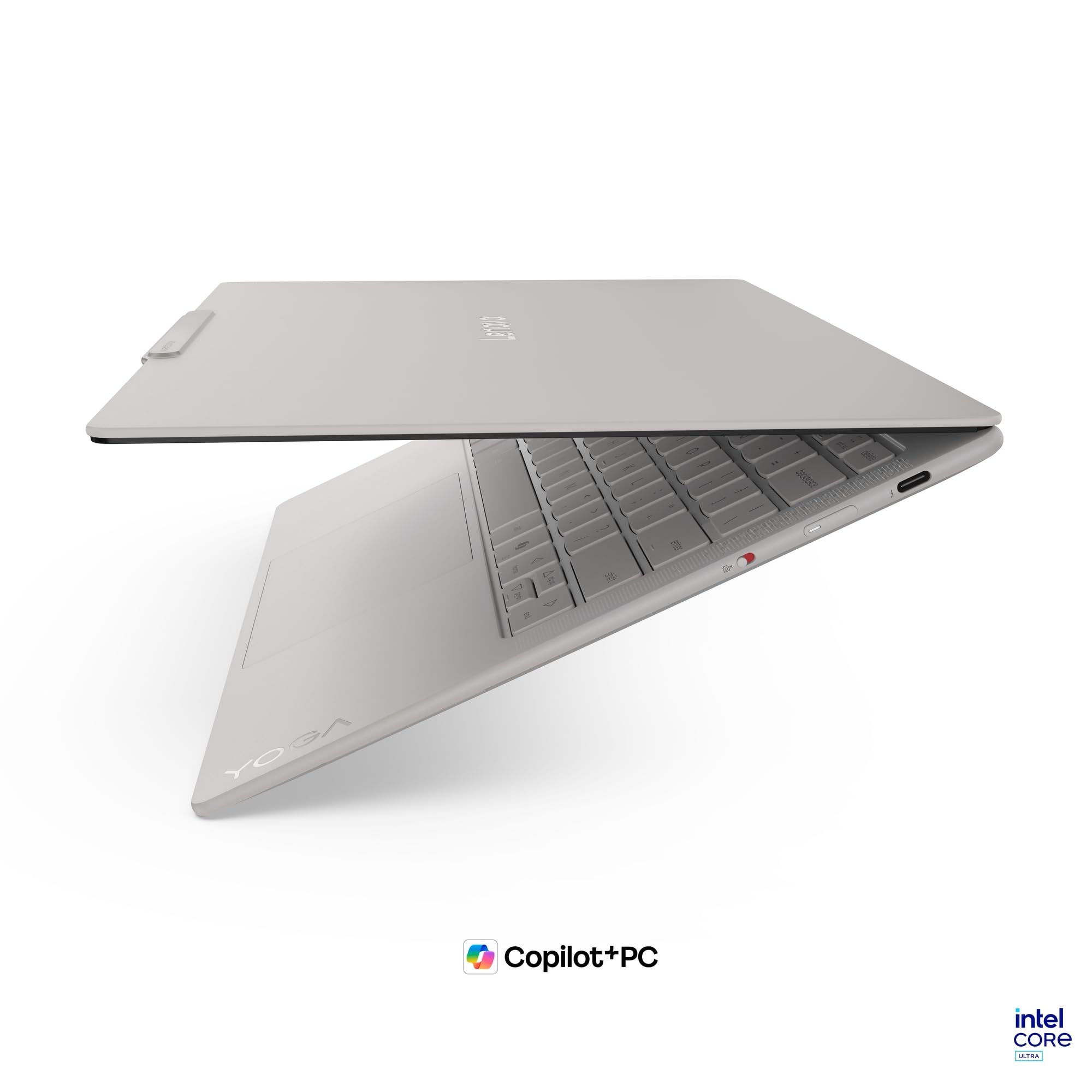 Lenovo Yoga Slim 7 Ultra Aura Edition Laptop | 14"2.8K WUXGA OLED Touch Display | Intel Core Ultra 7 355 | 32GB RAM | 1TB SSD | Intel ARC Grafik | Windows 11 | QWERTZ | Seashell |3 Monate Premium Care